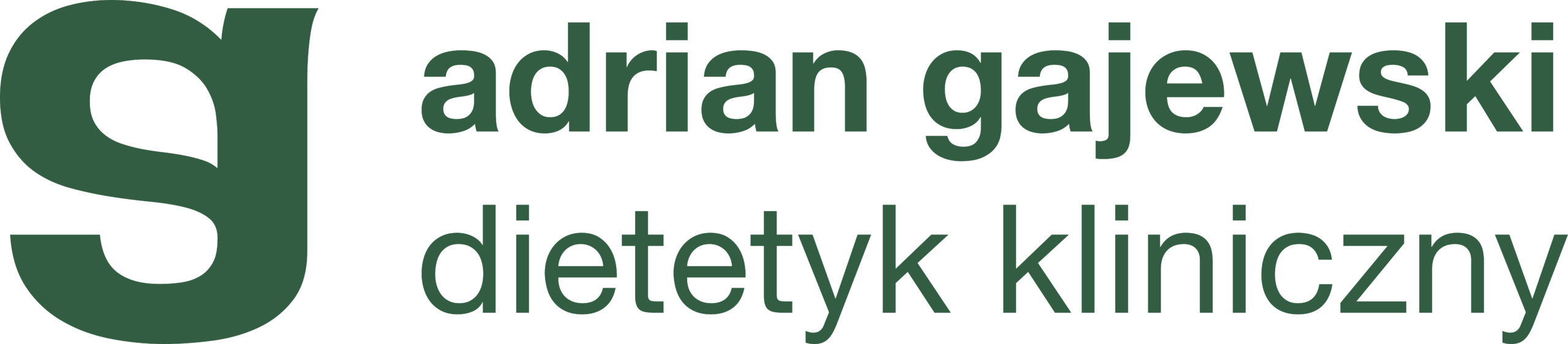Dietetyk kliniczny Online - Adrian Gajewski